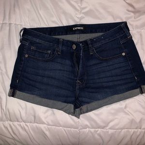 Express Denim Shorts